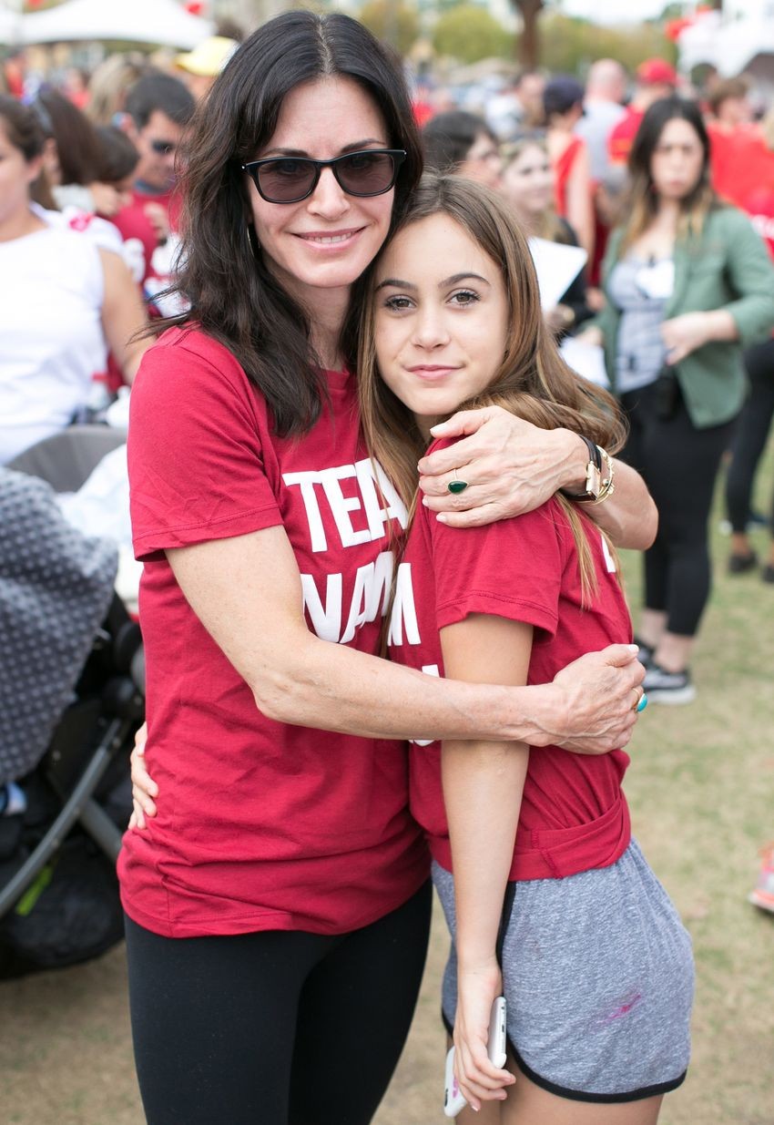 Courtney Cox s dcérou Coco